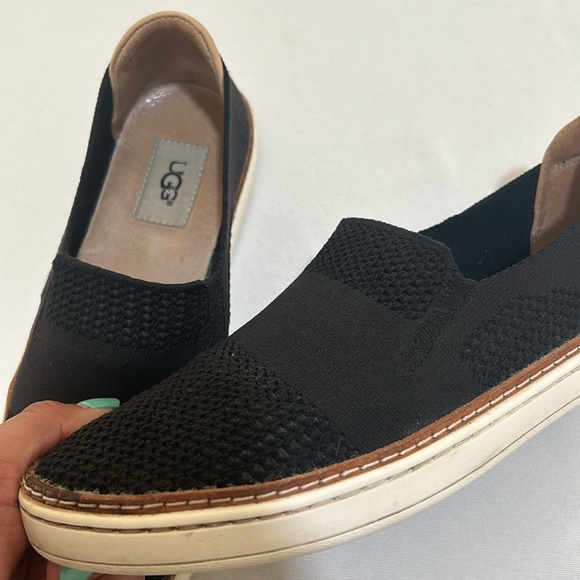UGG WOMENS SAMMY SLIP ON LOAFER BLACK Sz 8.5 - Picture 9 of 9